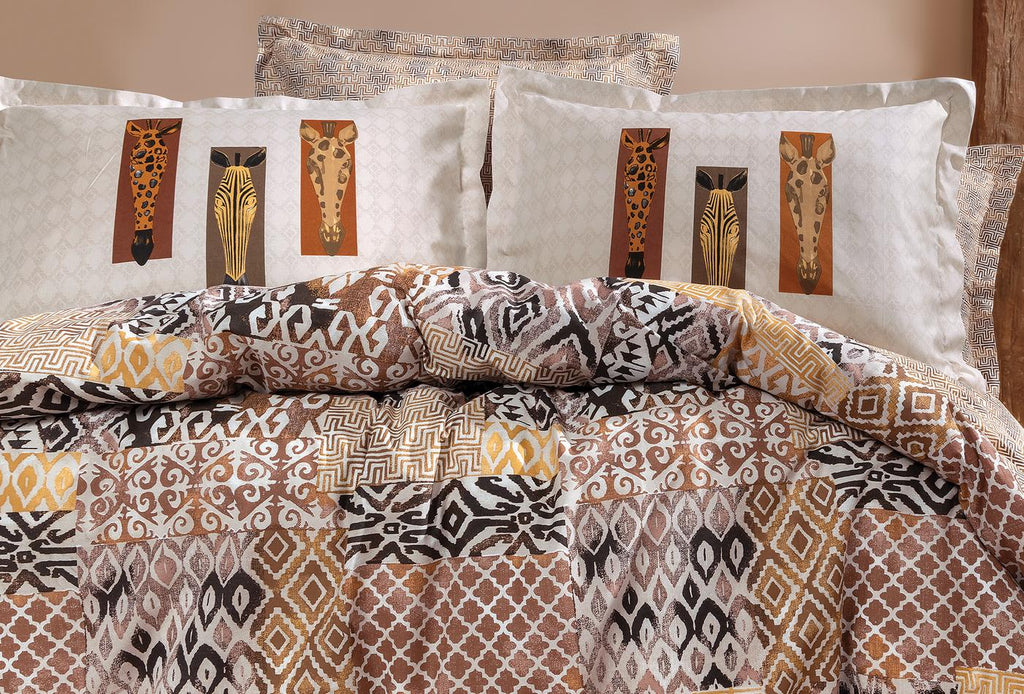 Mauren Beige Dekbedovertrekset Tweepersoons - foto 4