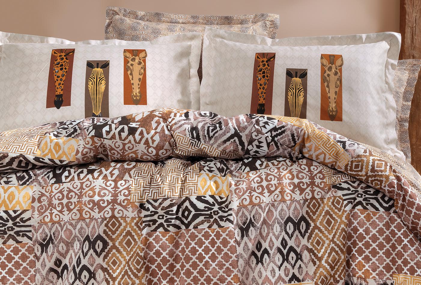 Mauren Beige Dekbedovertrekset Tweepersoons - foto 4
