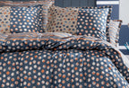 Zoey Marineblauw Dekbedovertrekset Eenpersoons - foto 4