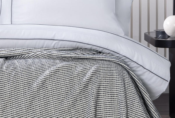 Nesta Antraciet Bed Sprei Tweepersoons