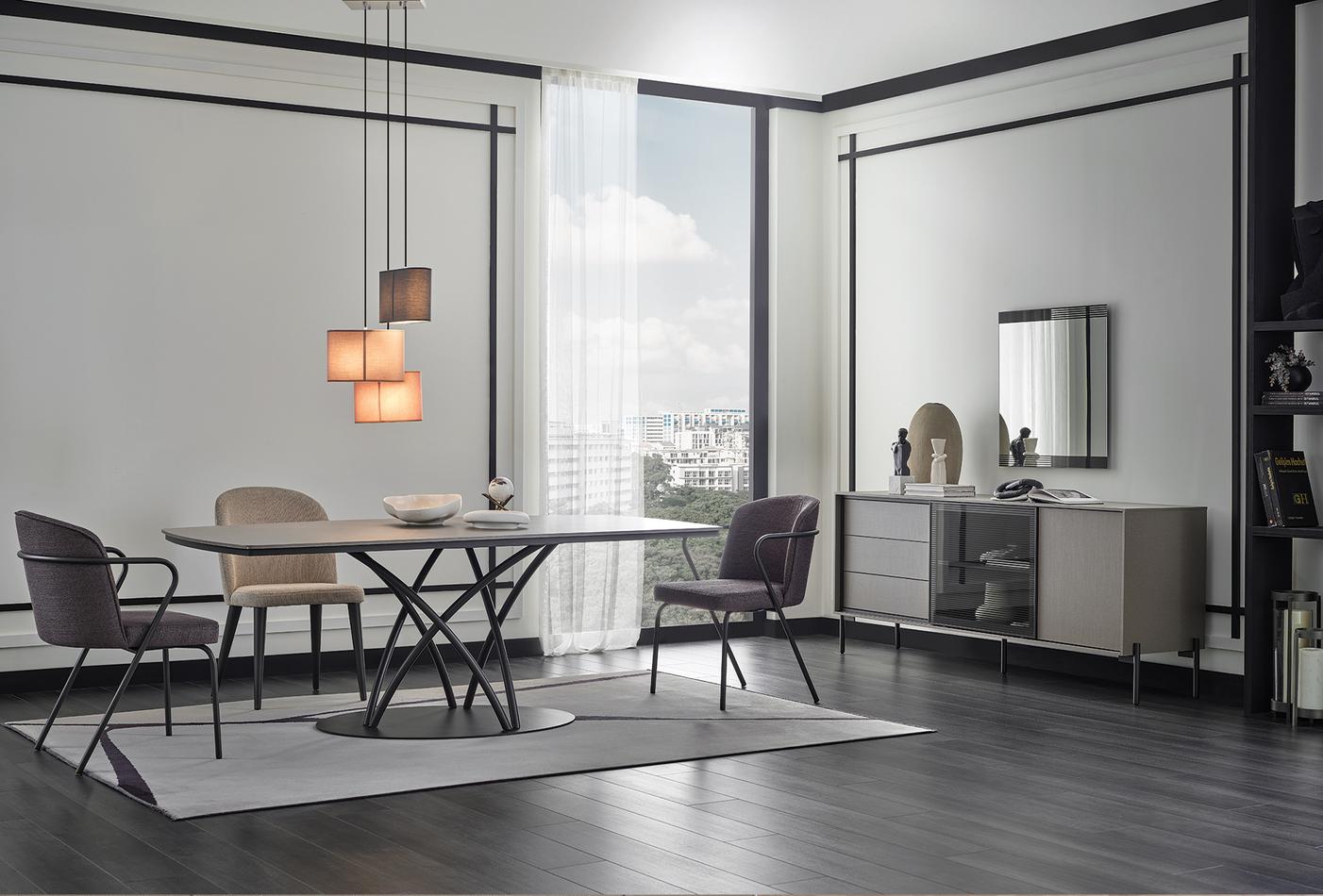 Berta Eettafel Vast 205x103 cm - foto 4