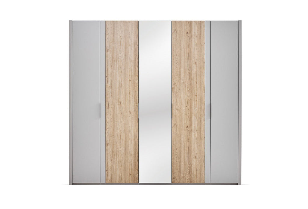 Cante Kledingkast 5-deurs 231x221 cm