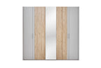 Cante Kledingkast 5-deurs 231x221 cm