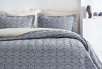 Morty Marineblauw Bed Sprei Seti Tweepersoons - foto 3