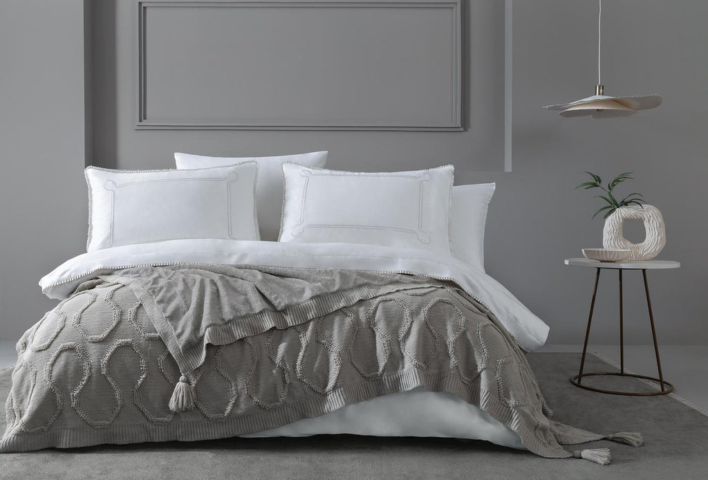 Dotty Taupe Uitzetset Tweepersoons - foto 3