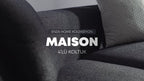 Maison 4-Zitsbank Linnen geweven 12401 Zwart