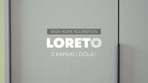 Loreto Kledingkast 2-deurs 93X222 Cm