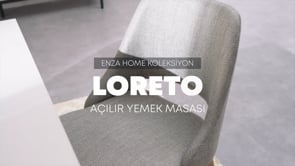 Loreto Eettafel Uitschuifbaar 160-200X77 Cm