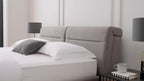 Riga Boxspring met hoofdbord 160X200 Cm 16403 Grijs