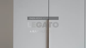 Legato Kledingkast 4-deurs 181X222 Cm