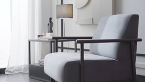 Berta Fauteuil Linnen geweven 17601 Beige