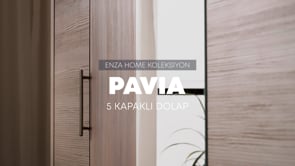 Pavia Kledingkast 5-deurs 230X221 Cm