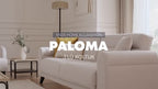 Paloma 3-Zitsbank met Slaapfunctie 55701 Creme