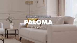 Paloma 3-Zitsbank met Slaapfunctie 55701 Creme
